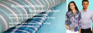 Businesshemden und Blusen nach Maß