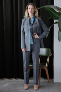 Damen Hosenanzug zweireihig